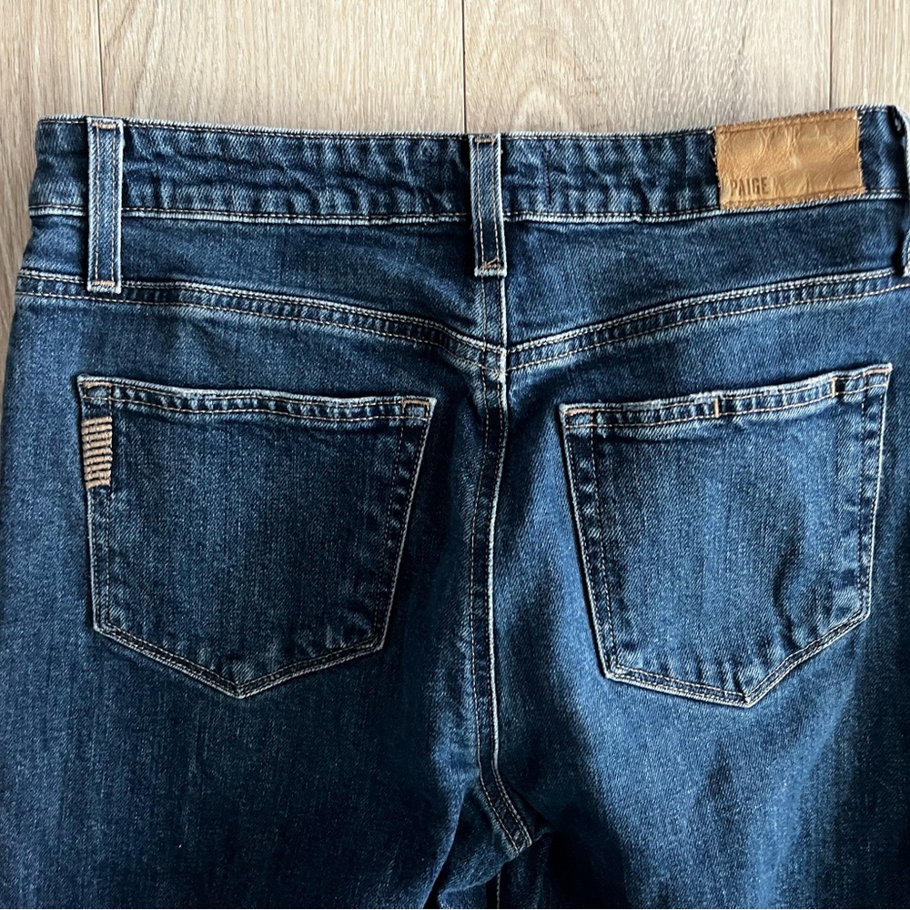 Paige Women's Leenah Ankle Raw Hem Jean Gracie Lou Size 27 - Picture 10 of 10